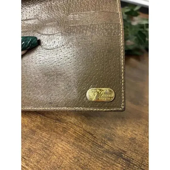 Gucci Vintage Wallet with Iconic Stripe - Picture 9 of 9